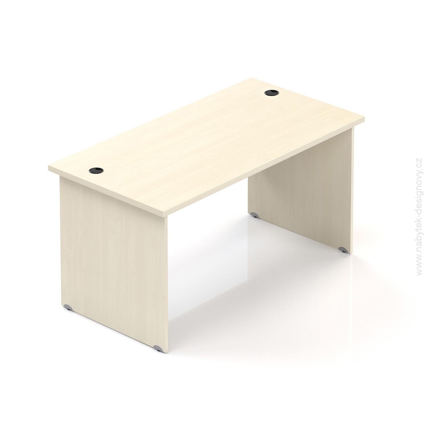Kancelársky stôl Komfort, drevená podnož, 120x70x76 cm - BKA12 12
