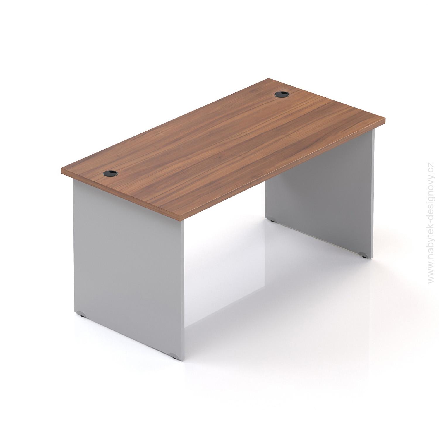 Kancelársky stôl Komfort, drevená podnož, 140x70x76cm - BKA14 19