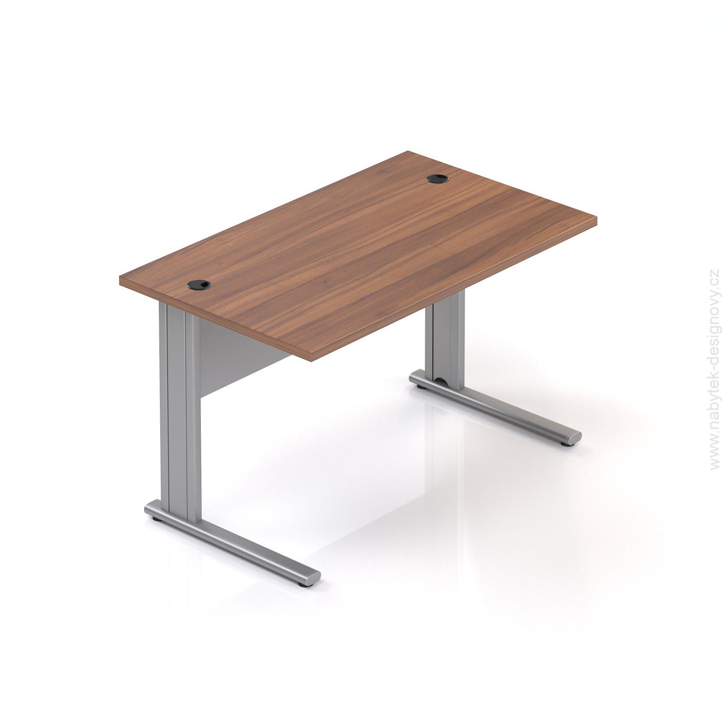 Kancelársky stôl Komfort, kovová podnož, 120x70x76 cm - BPR12 19