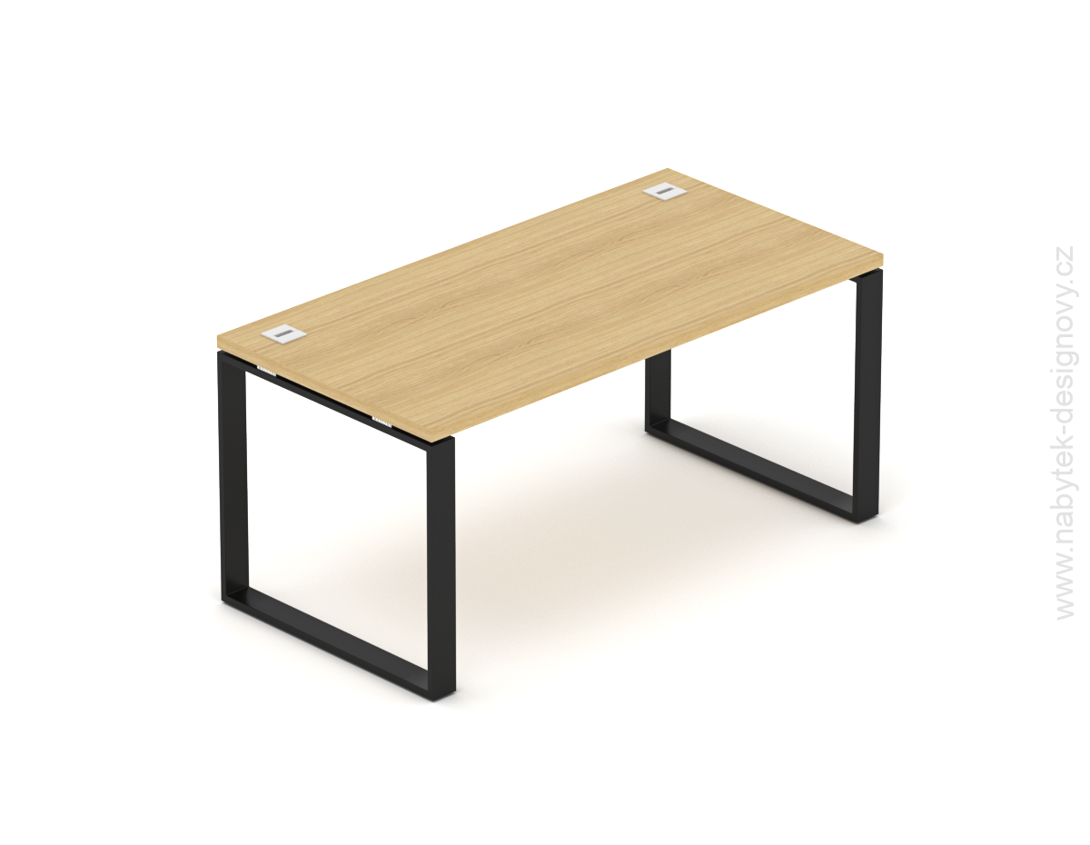 Kancelársky stôl EPIC, 180cm, kovová podnož O