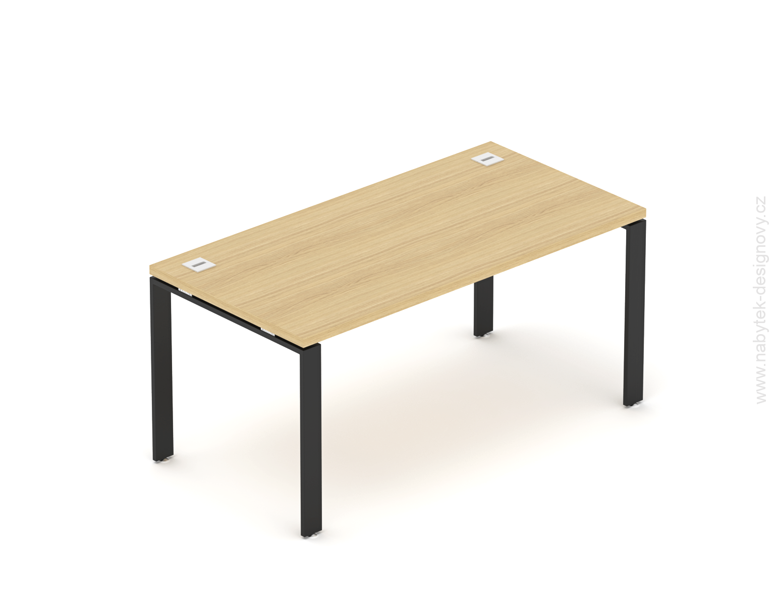Kancelársky stôl EPIC, 120cm, kovová podnož U