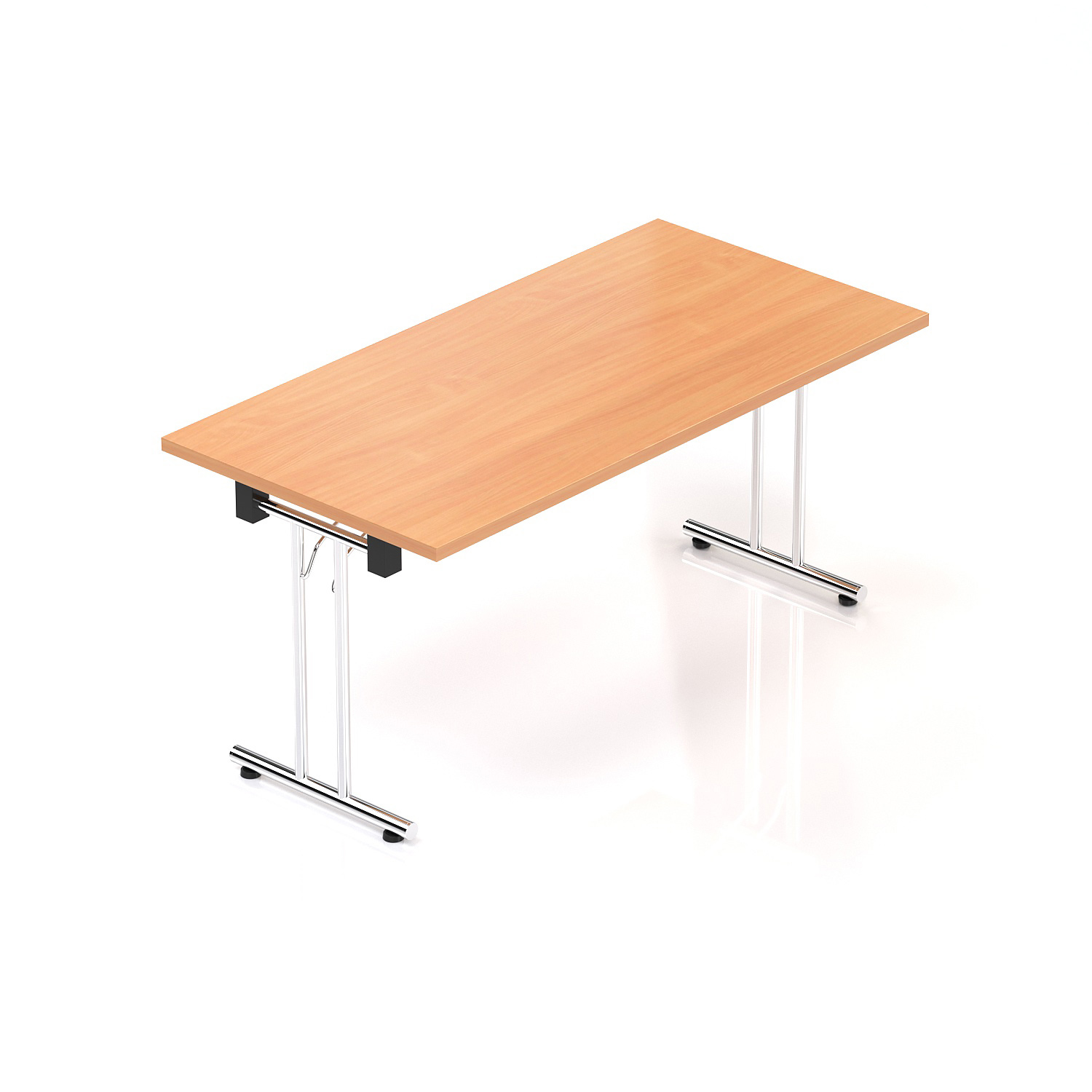 Konferenčný sklápací stôl KOMFORT, skladateľný 160x70x76 cm