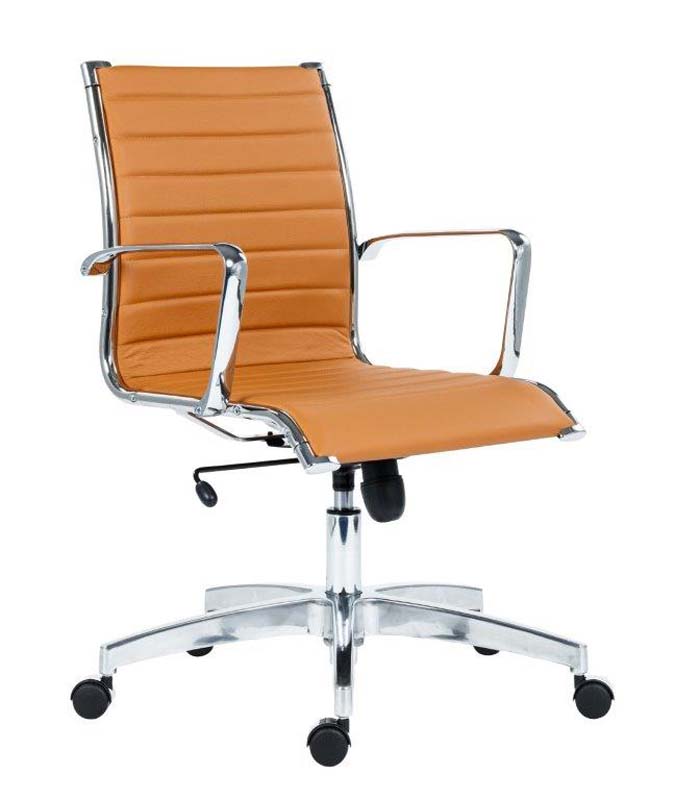 Kancelárska stolička KASE - 8850 RIBBED LOW BACK BO17