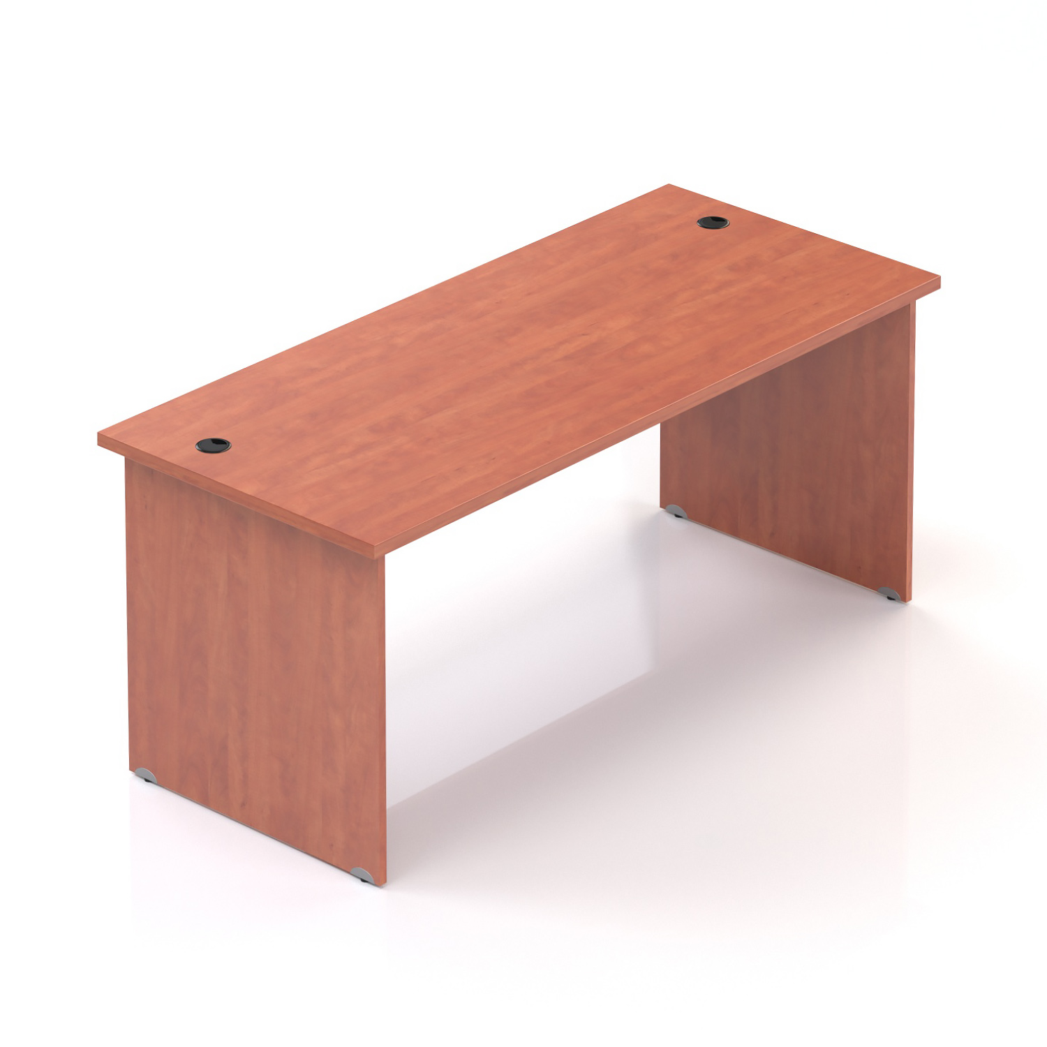 Kancelársky stôl Komfort, drevená podnož, 160x70x76 cm - BKA16 03