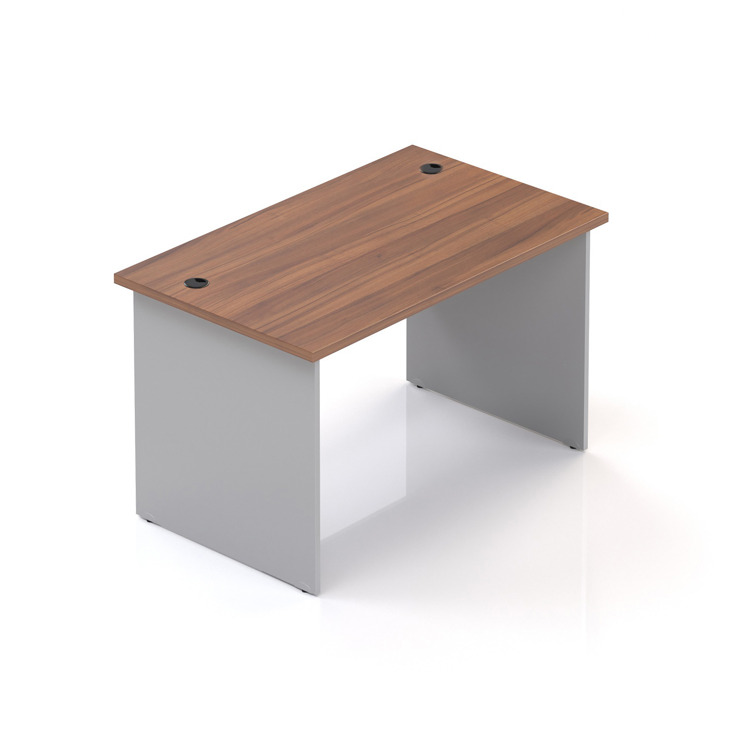 Kancelársky stôl Komfort, drevená podnož, 120x70x76 cm - BKA12 19