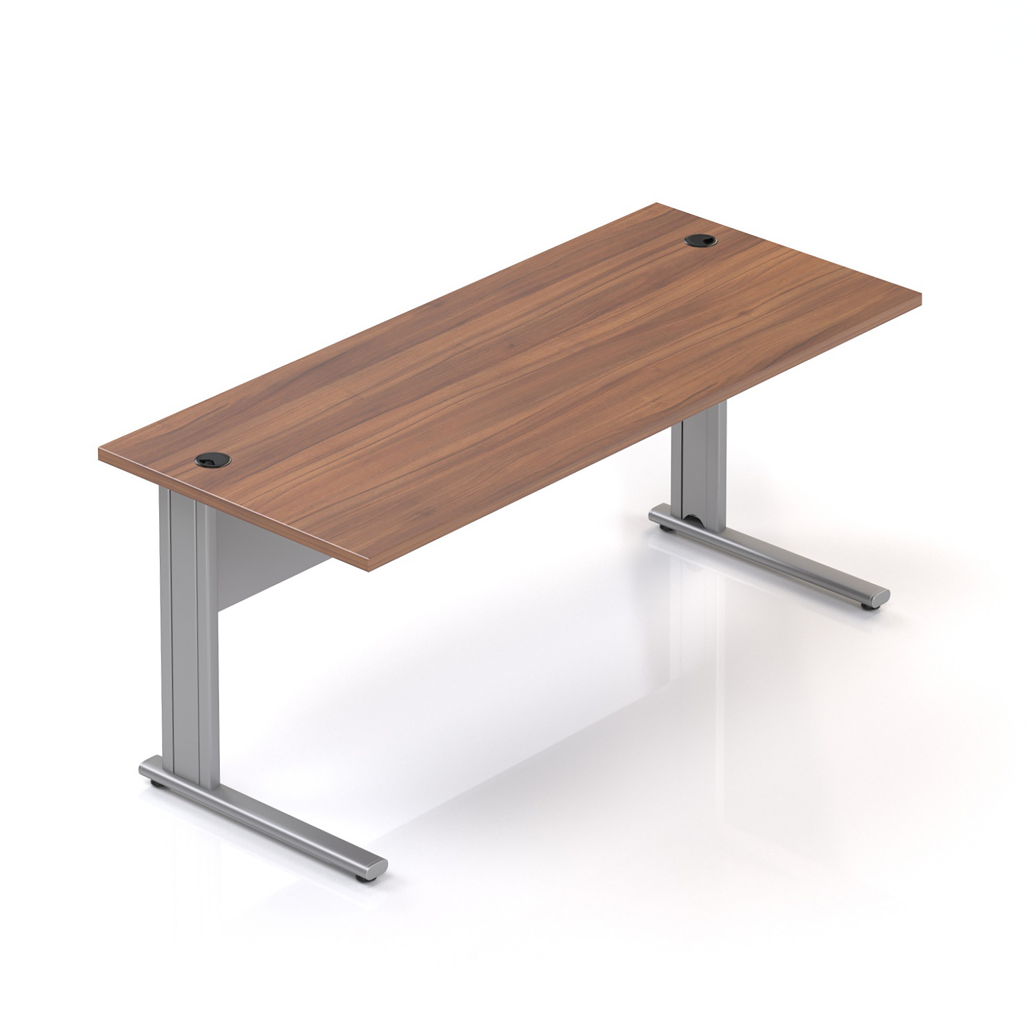 Kancelársky stôl Komfort, kovová podnož, 160x70x76cm - BPR16 19