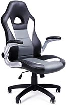 Kancelárska stolička Racing Grey, pre PC stoly