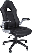 Kancelárska stolička Racing Black, pre PC stoly