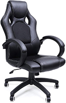 Kancelárska stolička Racing II Black, herné stoličky
