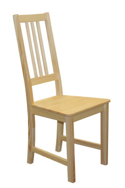 Jedálenská stolička celodrevená ZINA, masív borovica - B164