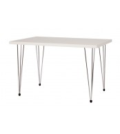 Jedálenský stôl VAVŘINEC 80x120, nohy chróm - S148