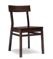 Drevená stolička celodrevená Otylia, masív buk - Z512