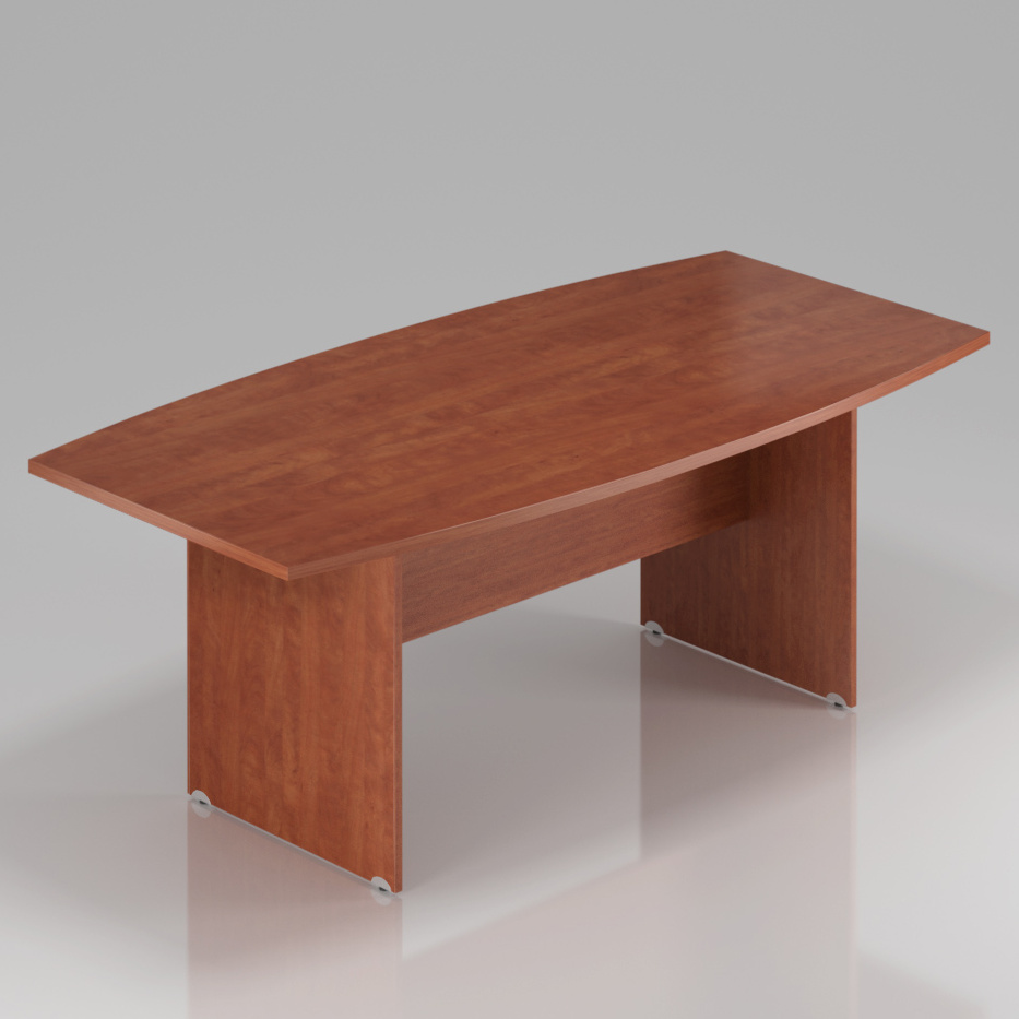 Konferenčný stôl Komfort, drevená podnož, 200x100x76 cm - SKA33 03