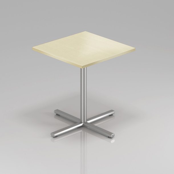 Konferenčný stôl Komfort, kovová podnož, 70x70x76 cm - SPR34 12