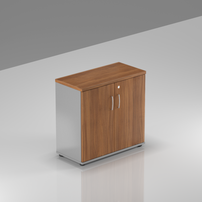 Kancelársky regál Komfort, 80x38,5x76 cm, dvere 2/2 - SB282 19